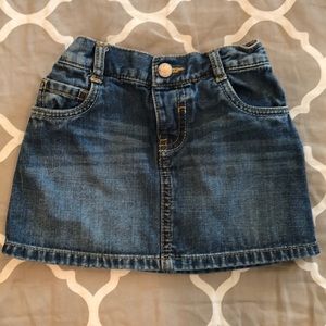 GIRLS OLD NAVY JEAN SKIRT 3T SPRING SUMMER WEAR